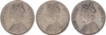 Silver One Rupee Coin of Victoria Queen of 1862.