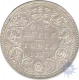 Silver One Rupee Coin of Victoria Empress of Bombay Mint of 1885.