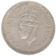 Silver One Rupee Coin of King George VI of Bombay Mint of 1943.