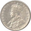 Silver Half Rupee Coin of King George V of 1917.