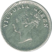 Silver Two Annas Coin of Victoria Queen of 1841.