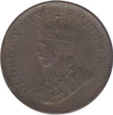 Copper One Fourth Anna Coin of King George V of 1911.