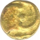 Gold Fanam Coin of Kadambas of Hangal.