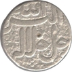 Silver Rupee Coin of Akbar of Ahmadabad Mint.