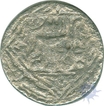 Silver Rupee Coin of Akbar of Lahore Mint.