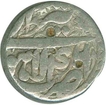 Silver Rupee Coin of Akbar of Lahore Mint.