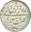 Silver Rupee Coin of Jahangir of Lahore Mint.