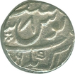 Silver Rupee Coin of Aurangzeb of Akbarnagar Mint.