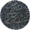 Silver Rupee Coin of Aurangzeb of Itawa Mint.