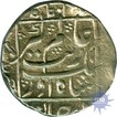 Silver Rupee Coin of Aurangzeb of Junagadh Mint.