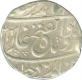 Silver Rupee Coin of Jahandar Shah of Itawa Mint.