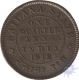 Copper Quarter Anna Like Proof Coin of Sailana State.