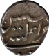 Silver Fanon Coin of Mahe of  Mint Bhultcheri of India French.