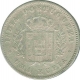 Silver Uma Rupia Coin of India Portuguese.