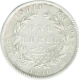 Silver One Rupee Coin of Victoria Queen of Calcutta Mint of 1840.