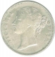 Silver One Rupee Coin of Calcutta Mint of  Victoria Queen of 1840.