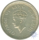 Silver One Rupee Coin  of King George VI of  Bombay Mint of 1945.