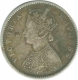 Silver Half Rupee Coin of  Victoria Empress of  Bombay Mint of 1899.