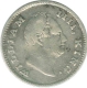 Silver Quarter  Rupee Coin of King William IIII of Calcutta Mint of 1835.