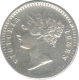 Silver Two  Annas Coin of Victoria Queen of  Madras Mint of 1841.