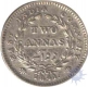 Silver  Two  Annas Coin of Victoria Empress of  Madras Mint  of 1841.