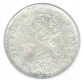 Silver Two Annas Coin of Victoria Empress of Bombay Mint of 1885.