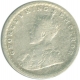 Silver Two Annas Coin of King George V of  Calcutta Mint of 1911.