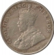 Cupro  Nickel Eight  Annas Coin of King George V of  Calcutta Mint of  1919.