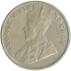 Cupro Nickel Eight Annas Coin of  King George V Bombay Mint of 1920.