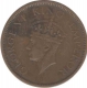 Bronze Quarter  Anna Coin of King George VI of Calcutta Mint of 1939.