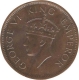 Bronze Quarter  Anna Coin of King George VI  of Bombay Mint of 1941.