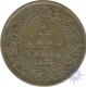 Copper One Twelfth  Anna Coin of Victoria Queen of Calcutta Mint of 1874.