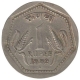 Cupro  Nickel  One  Rupee Coin of Mumbai mint of 1982.