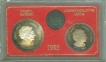 Proof set of  Indira Gandhi of Bombay Mint of the year  1985.