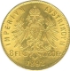 Gold Eight Florins of Austria of 1892.