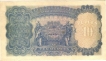 Ten Rupees Bank Note of King George VI of Signed by  J B Taylor of 1938.