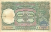 Hundred Rupees Bank Note of  King George VI of  Signed by  J B  Taylor of  Madras Circle.