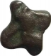 Uninscribed Odd Shape Copper Coin of Sukatimati.