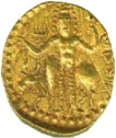 Gold Dinar Coin of Vasudeva I.