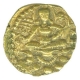 Gold Dinar Coin of Chandragupta II of Gupta Dynasty.