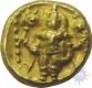 Gold Pagoda Coin of Venkatapathiraya III of Vijayanagara Empire.