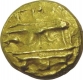 Gold Pagoda Coin of Venkatapathiraya III of Vijayanagara Empire.