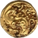 Gold Gajapati Pagoda Coin of Western Gangas.