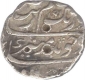 Silver Half Rupee of Aurangzeb Alamgir of Surat Mint