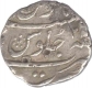 Silver Half Rupee of Aurangzeb Alamgir of Surat Mint