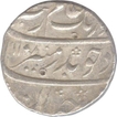 Silver Rupee of Aurangzeb Alamgir of Ahmadnagar Mint.