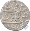 Silver Rupee of Aurangzeb Alamgir of Ahmadnagar Mint.