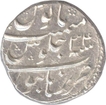 Silver Rupee of Aurangzeb Alamgir of Burhanpur Mint.