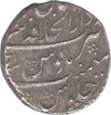 Silver Rupee of Jahandar Shah of Shahjahanabad Mint.