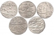 Silver Rupee of Farrukhsiyar of  Azeemabad Bareli Darul Khilafat Shahjahanabad Itawa & Lucknow Mint.